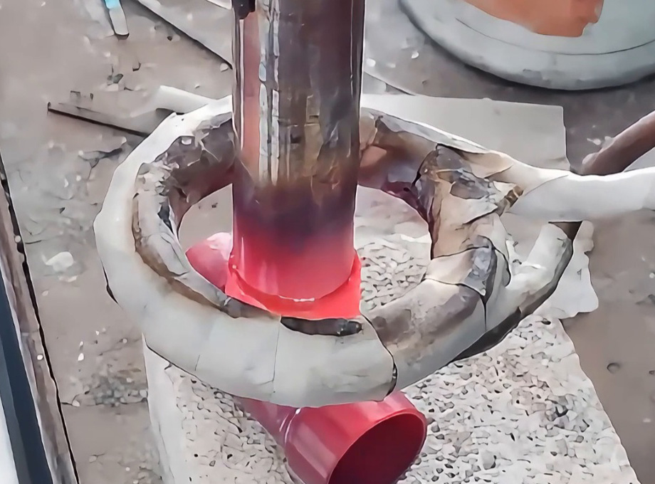 銅管三通焊接告別火焰焊！海拓高頻焊機5秒搞定，新手也能焊出精品