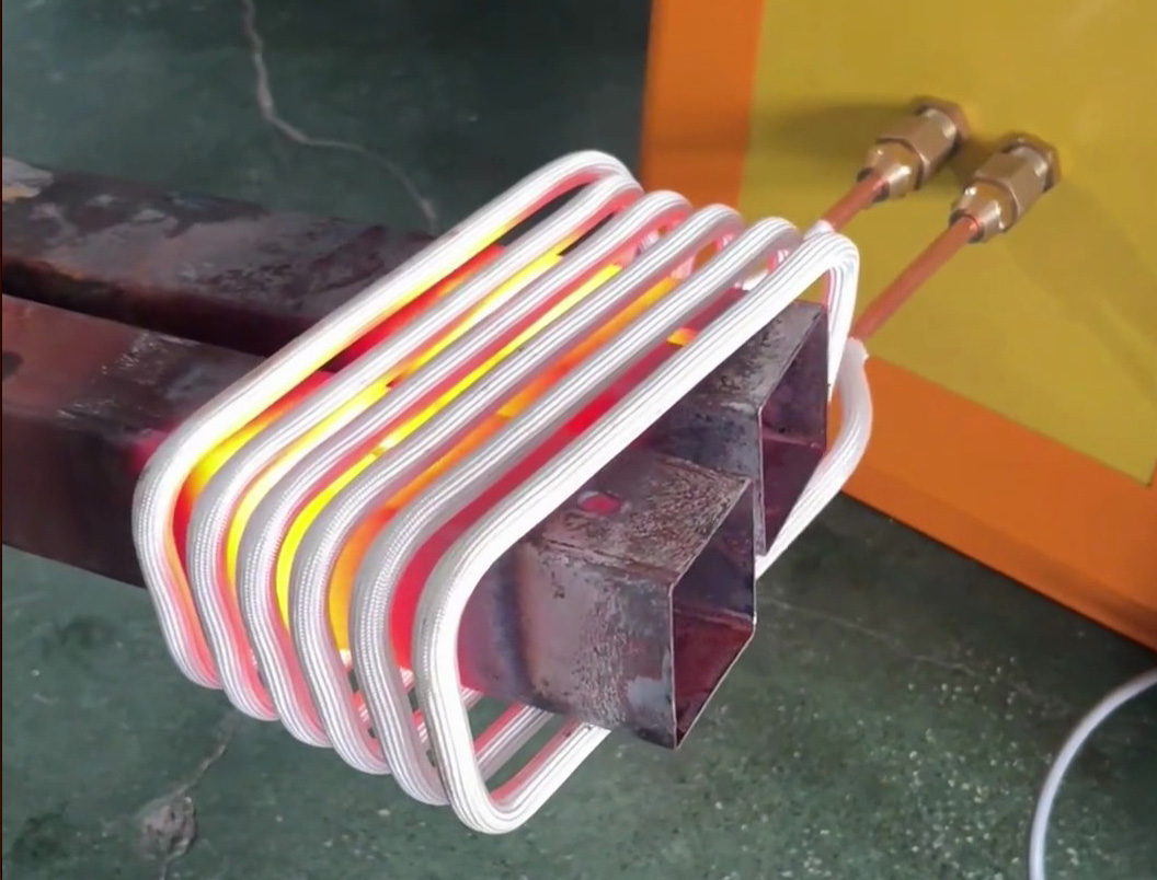 雙管同步高效加熱！海拓小型高頻加熱機(jī)，管材熱處理實(shí)用神器