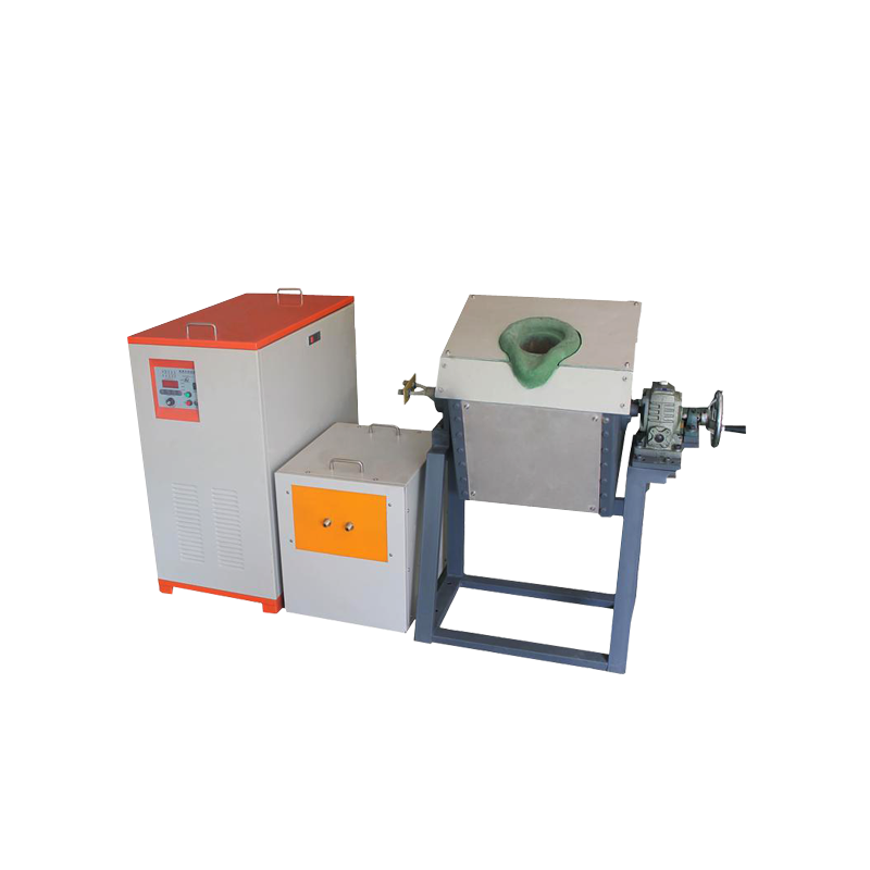 25KW中频熔钢�?10KG不锈钢熔炼炉 液压們ր�中频炉