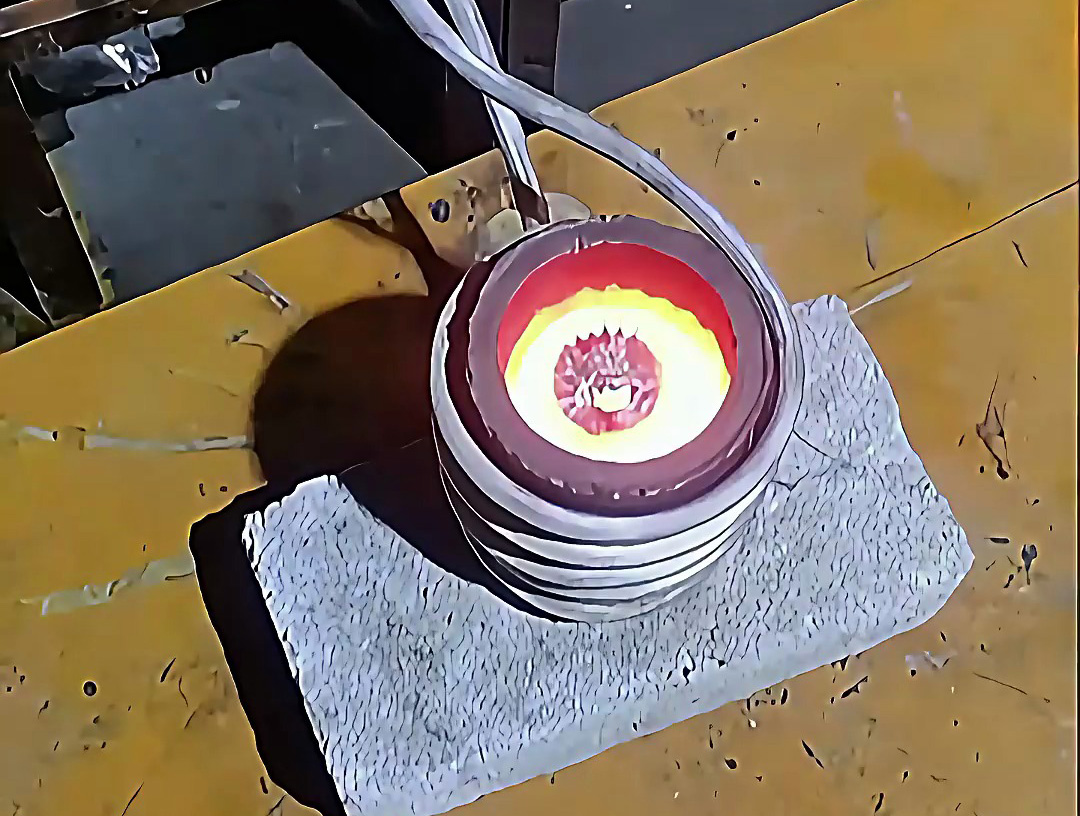 轉子鋁熔煉全過程揭秘！高頻感應加熱機如何高效提取鋁？