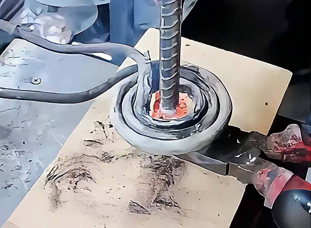 高頻加熱機(jī)能不能焊接螺紋鋼筋，試過才知道