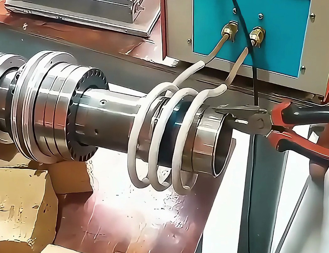 鋼套加熱退火熱拆，看這臺高頻加熱機如何實現無損拆卸！