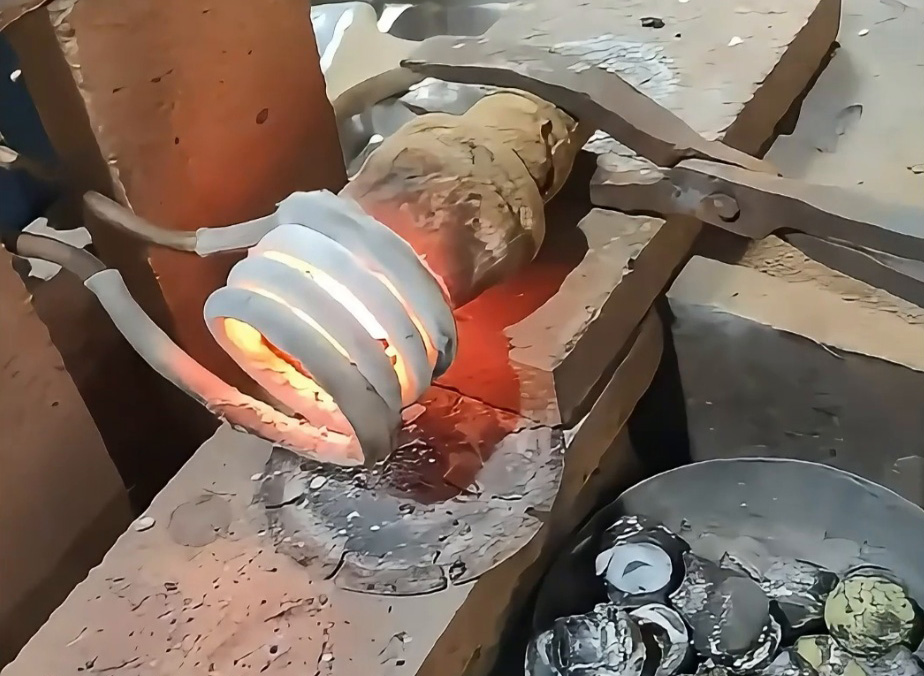 高頻感應加熱設備，讓鉆頭合金熱拆取回收變得如此簡！