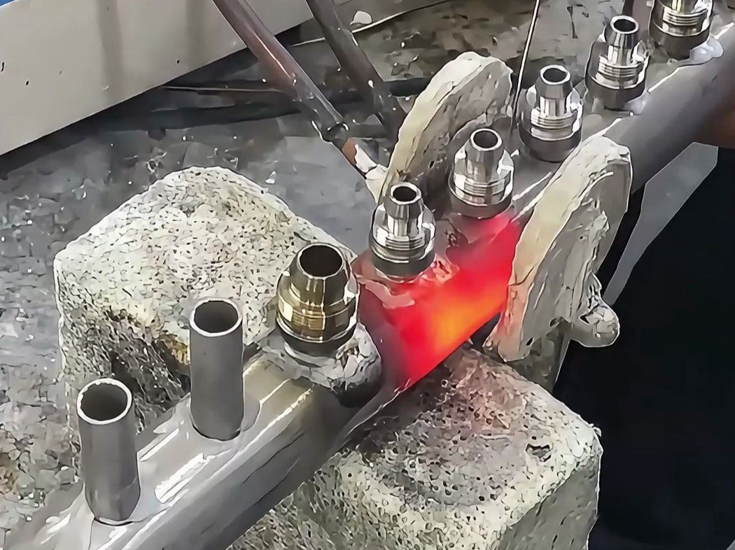 1臺高頻焊接機，揭秘不銹鋼管快速接頭焊接全過程！