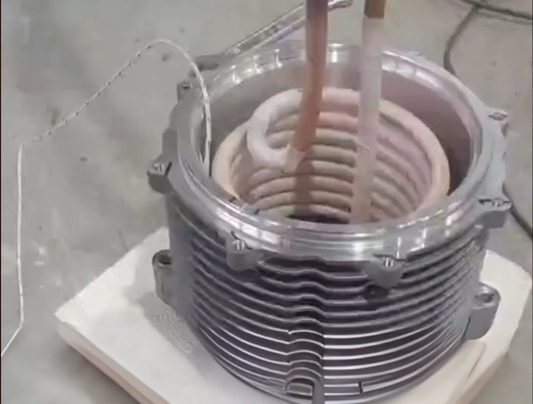 中頻感應加熱：輕松實現電機殼無損熱配合壓裝！